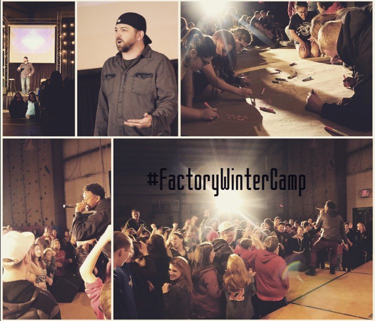 Camp is off to a great start! Always great to hear from @georgemoss and Josh Ott! #factorywintercamp
