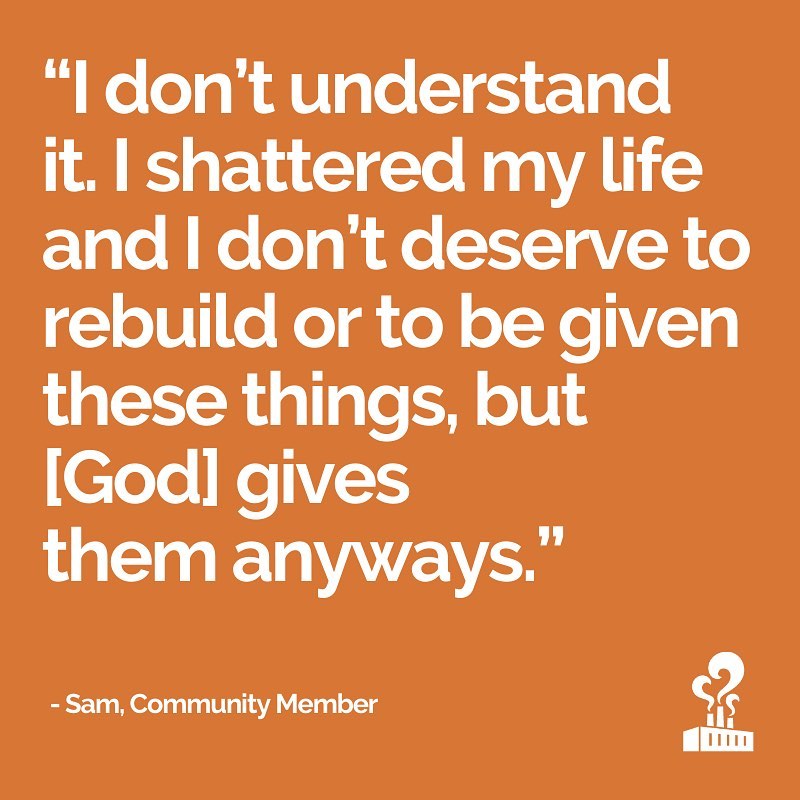 These hopeful and honest words from Sam speak not only to her situation but to God’s undeserved love to us all through the gift of Jesus. This Christmas season, would you consider joining God’s work in Pequea Valley? Make a financial gift today. Your contributions connect individuals like Sam to resources, to friendships, to the local church, and to God’s great love in Jesus. ???? Click the link in our bio to make a gift today!